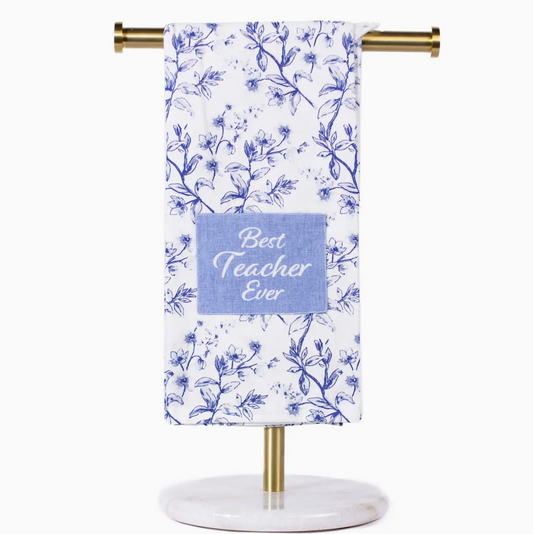 Aldridge Best Teacher Ever Hand Towel