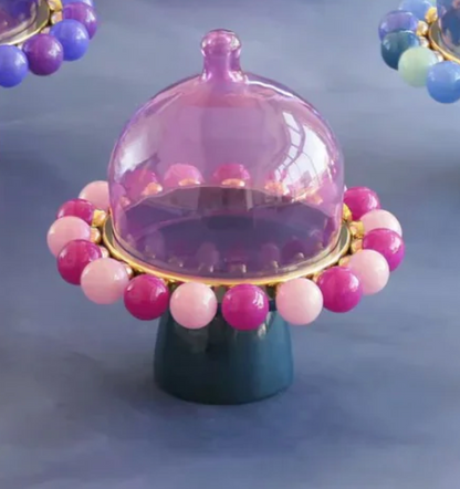 Ballerina Cake Stand With Dome