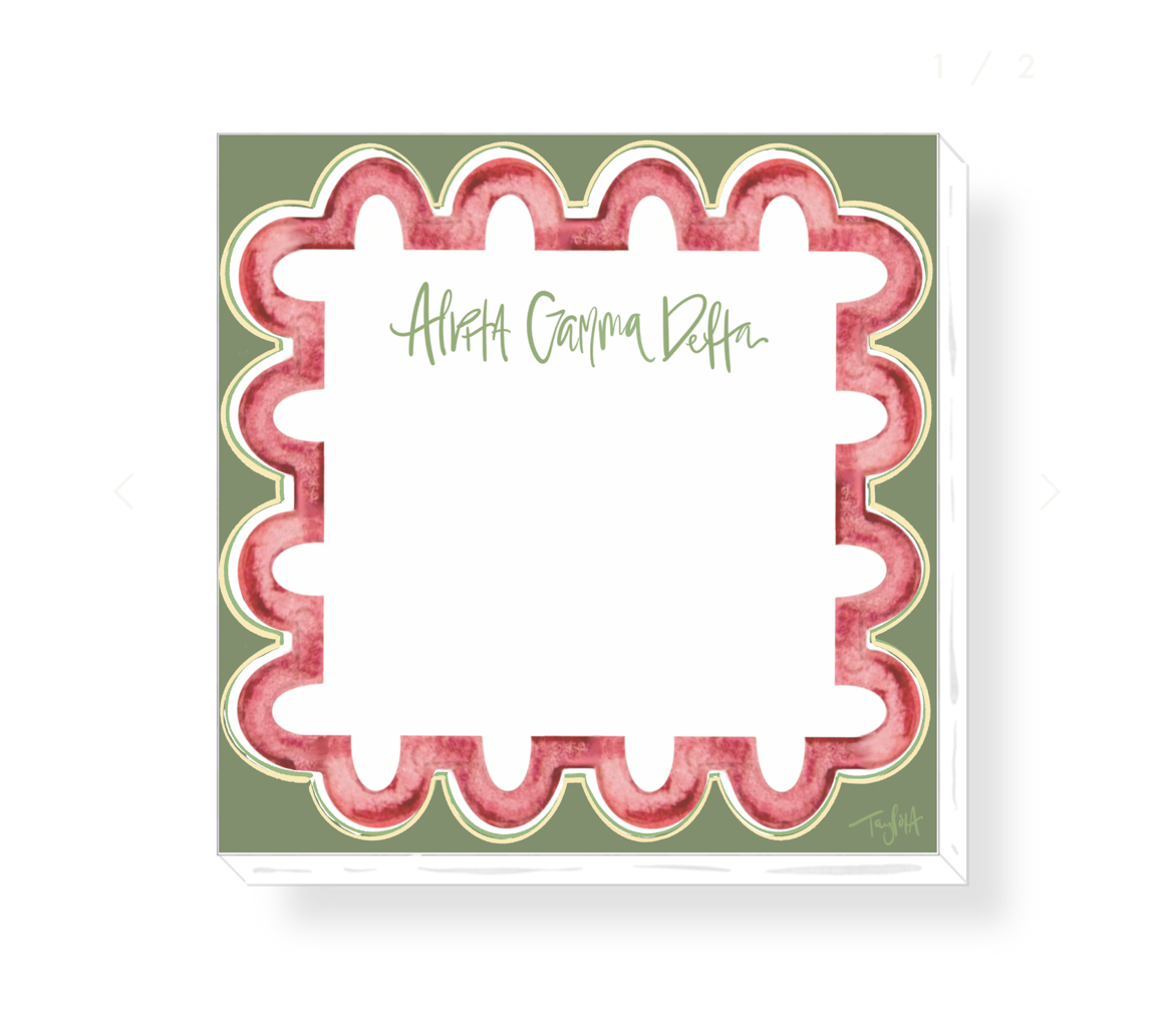 Sorority Notepad