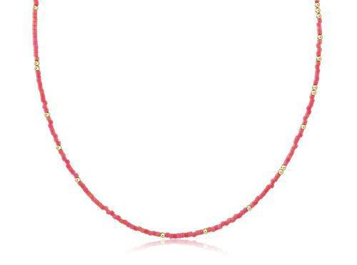 15" Choker Hope Unwritten - Coral