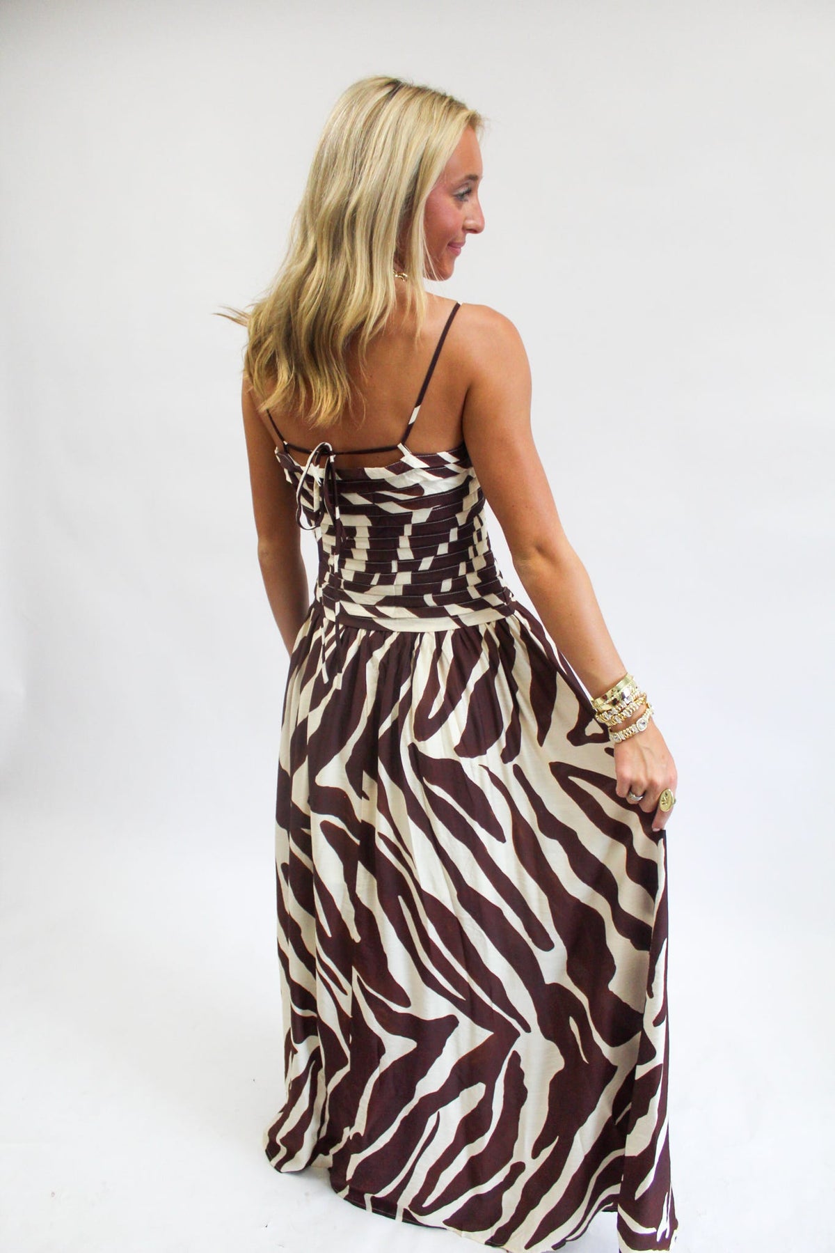Mocha Mirage Maxi Dress