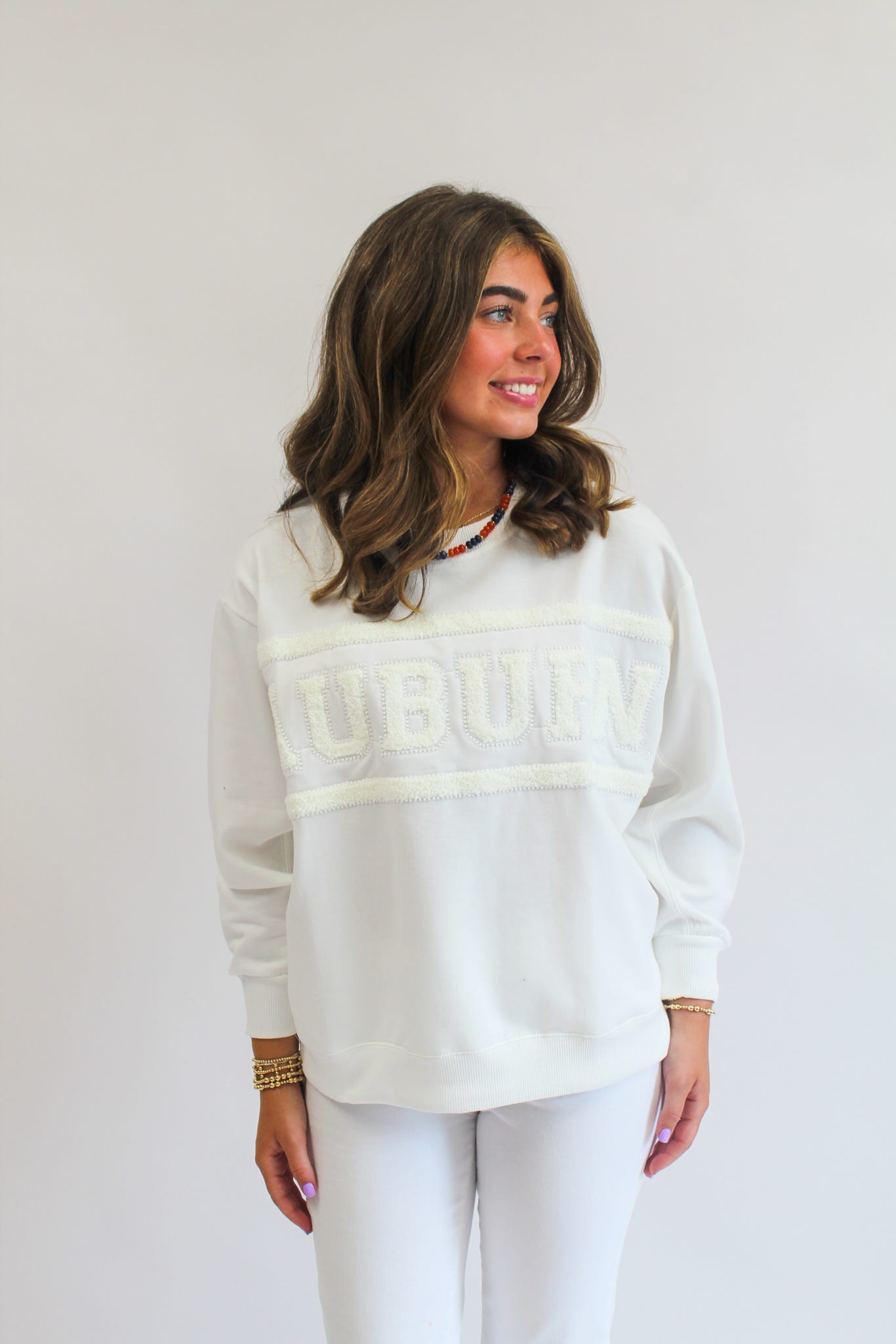 AU Varsity Stripe Sarah Sweatshirt