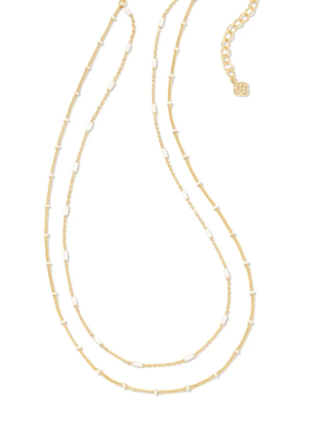 Dottie Gold Multi Strand Necklace