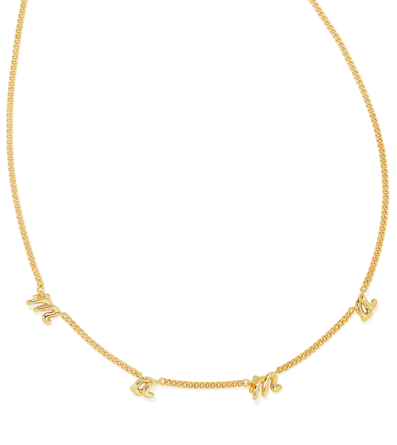 MAMA SCRIPT STRAND NECKLACE