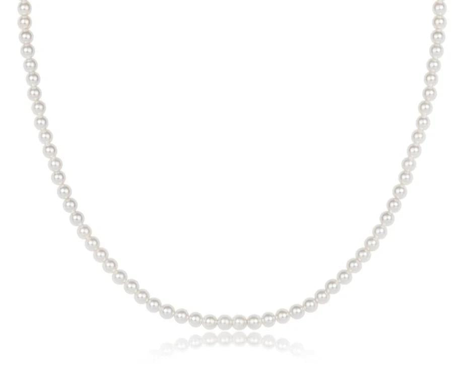 15" Classic 3mm Pearl Choker