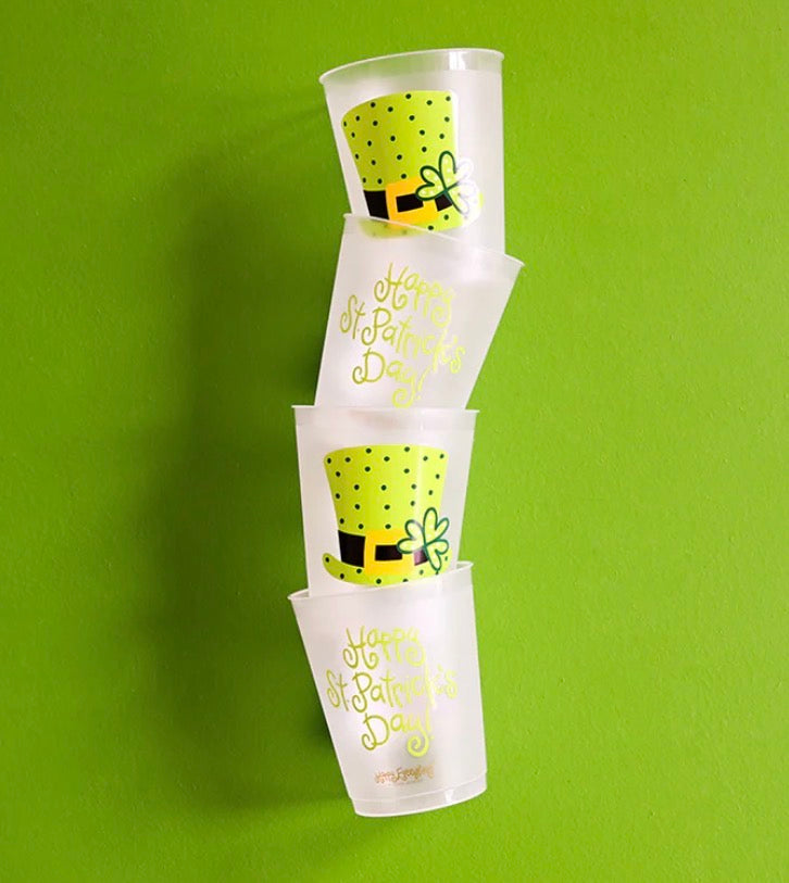 Leprechaun Hat Frosted Cups Set of 10
