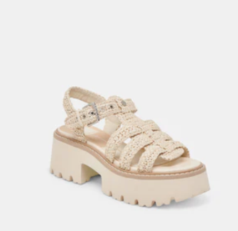 Latice Oatmeal Sandal