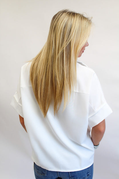 Simply Polished White Top