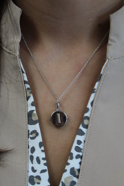 Rhodium Letter Disc