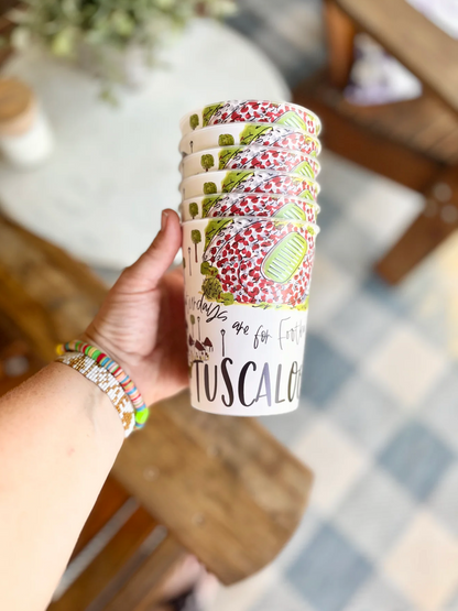 Reusable College Town Cup - Set of 6
