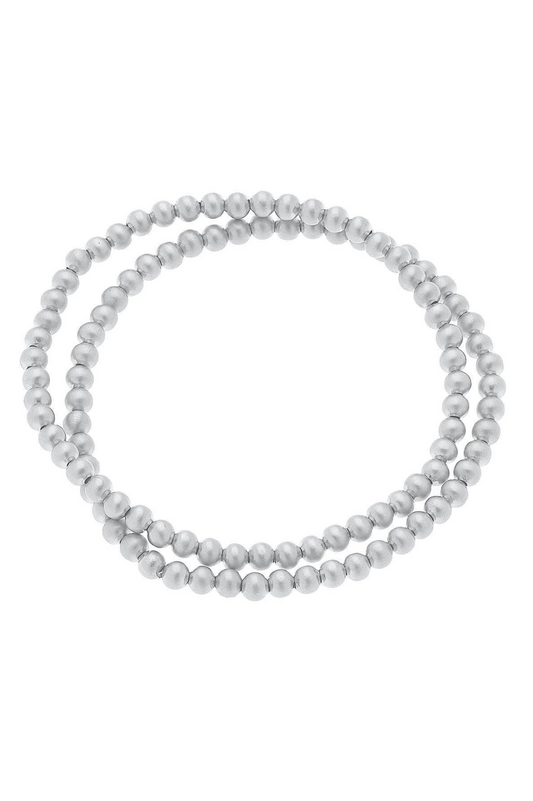Walker Ball Bead Stretch Bracelet Set