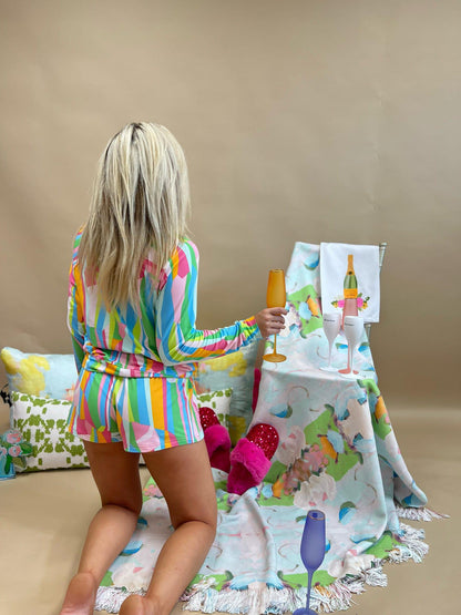 Sea Glass - Multi Annie Pajama Set
