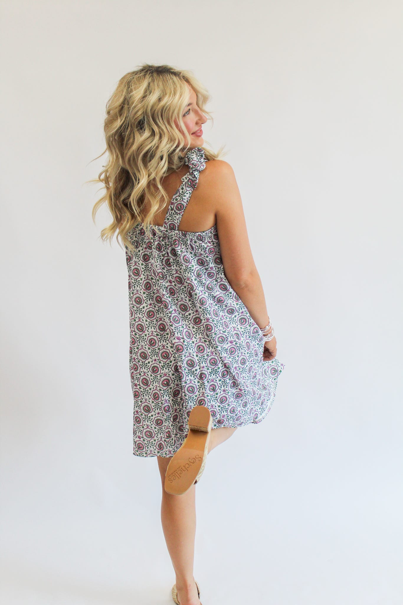 Vivian Purple Mini Dress