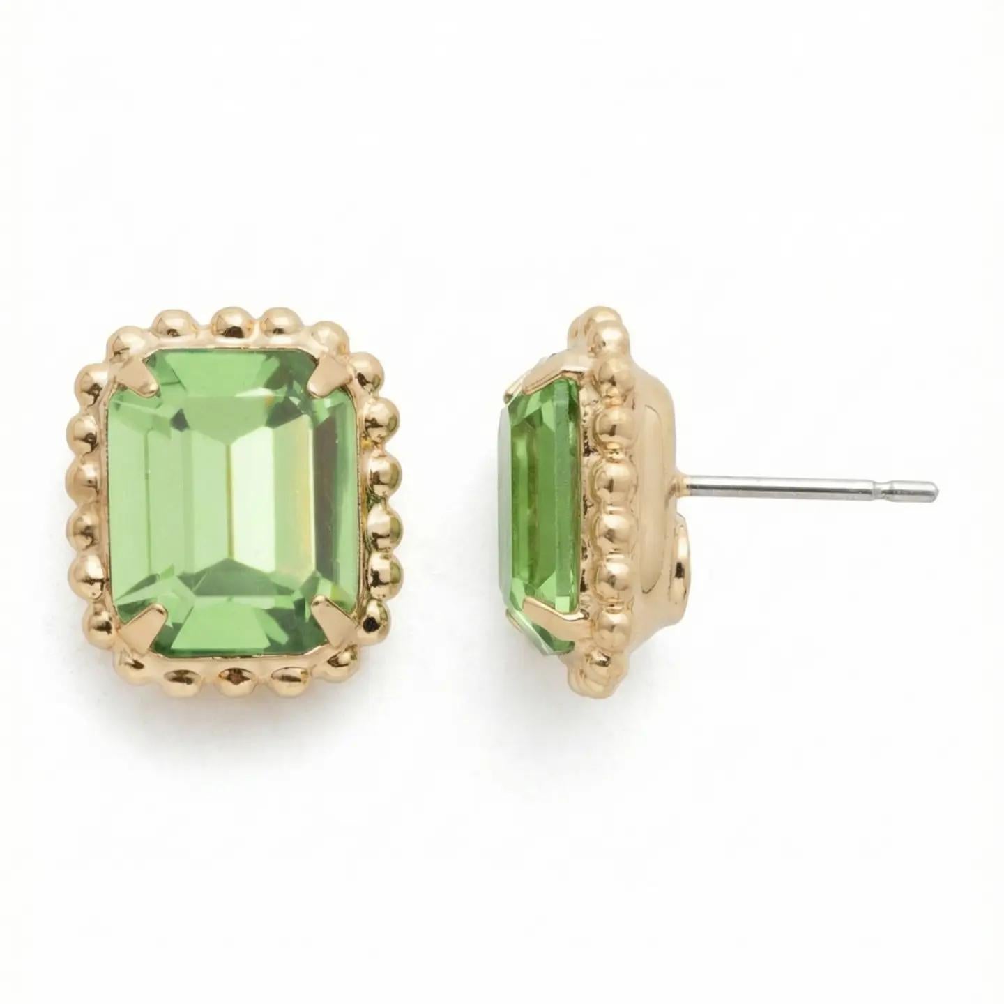 Octavia Scalloped Stud Earrings