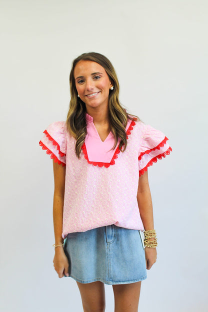 Strawberries & Cream Top