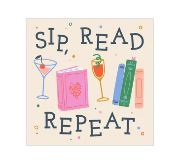 Book Lover Cocktail Napkins