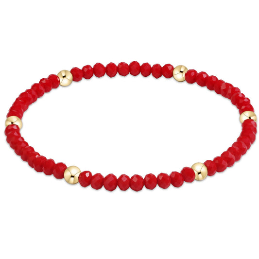 Gameday Flirty Presence Bracelet - Red