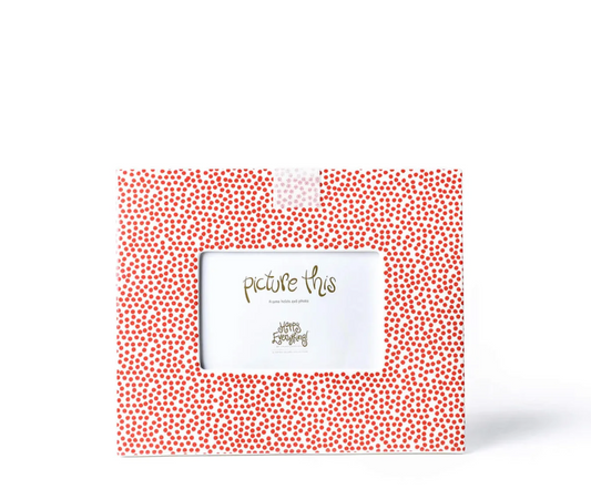 Red Small Dot Mini Frame