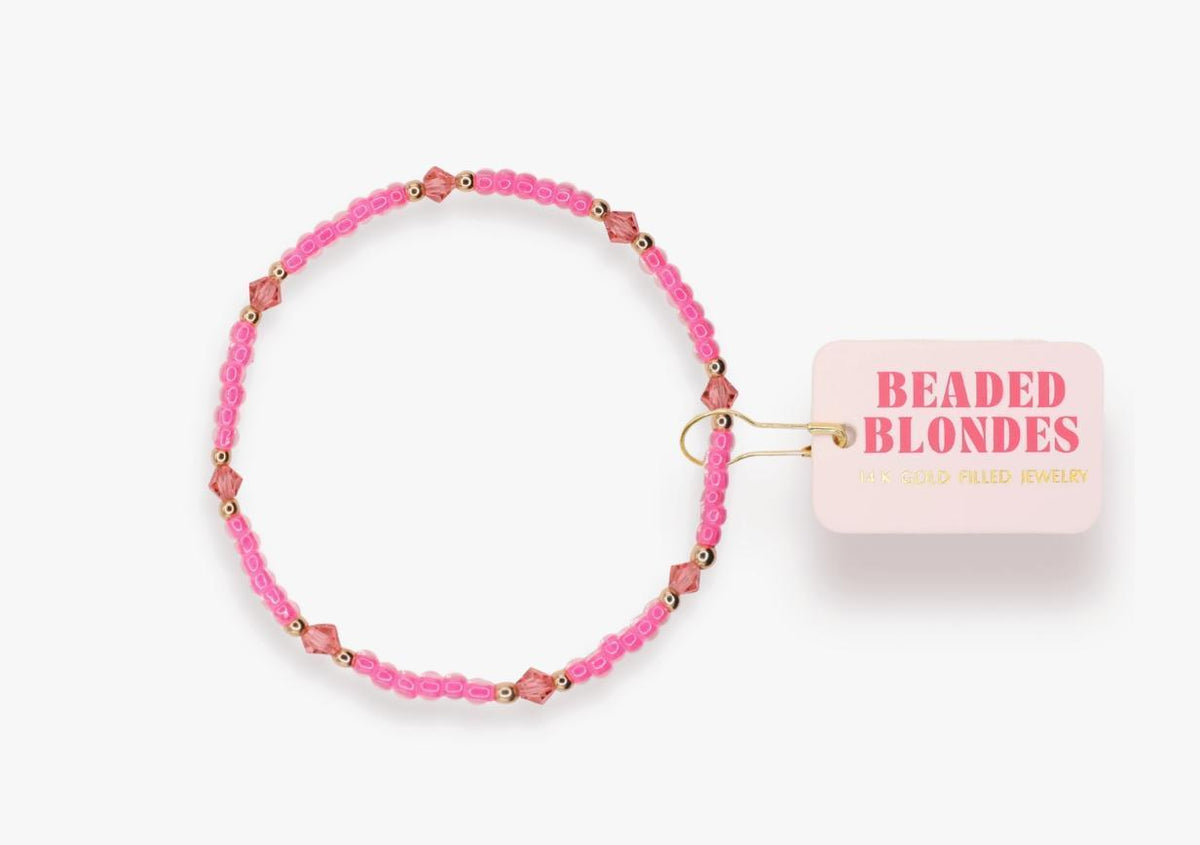 Eleanor Bracelet in Hot Pink