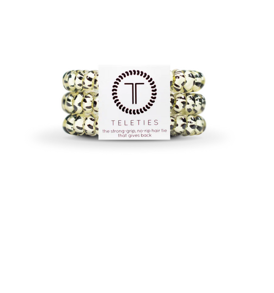 Snow Leopard Small Teleties
