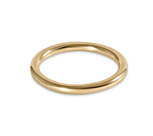 Classic Gold Band Ring - Size 6