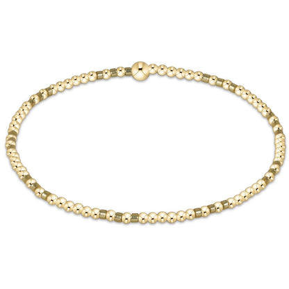 Gameday Hope Joy Pattern 2mm Bead Bracelet