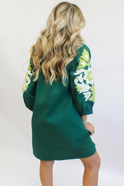 Emerald Evergreen Dress
