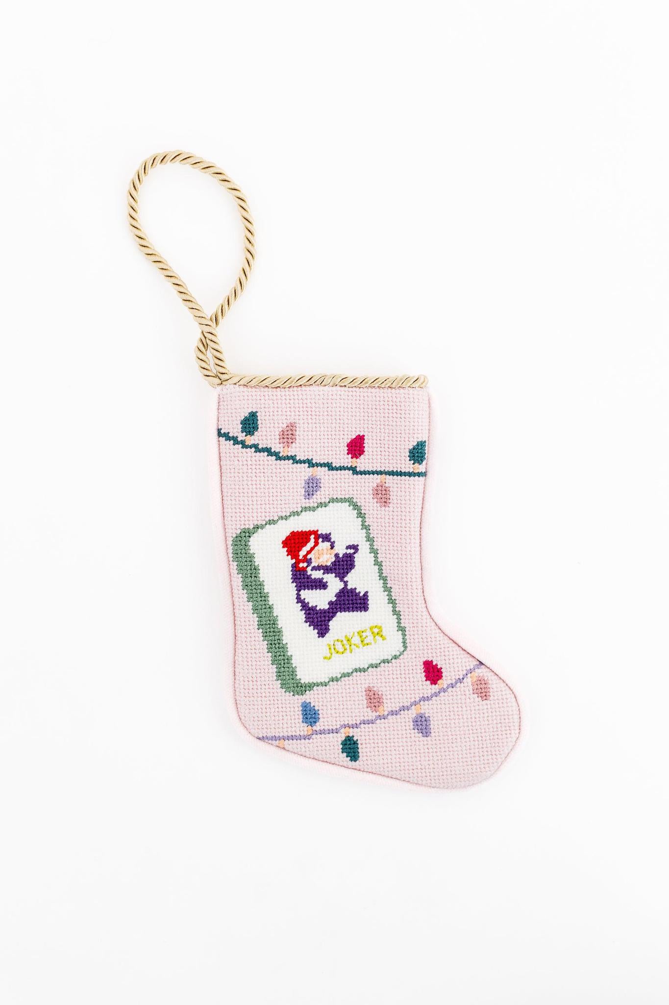 Mahjong Needlepoint Ornaments