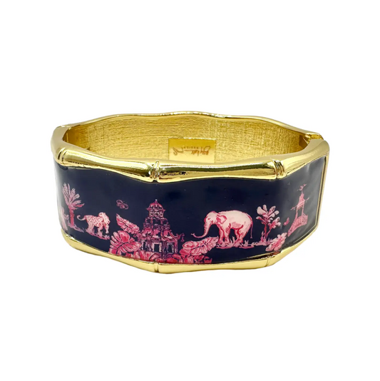 Grey Hall Pagoda Pink Bracelet