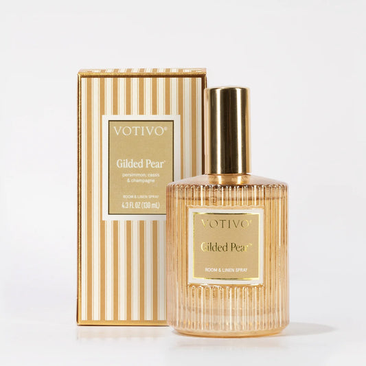 Votivo Gilded Pear Room & Linen Spray