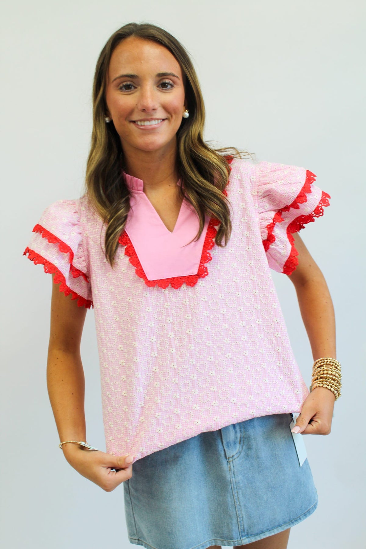 Strawberries & Cream Top
