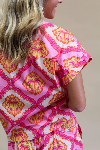 Zia (Palm Mirage) Top