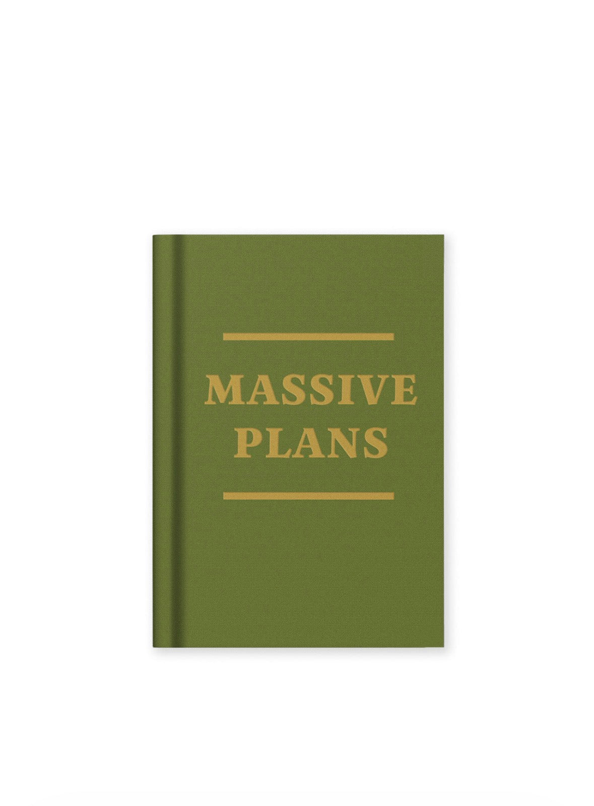 Massive Plans Hardback Notebook