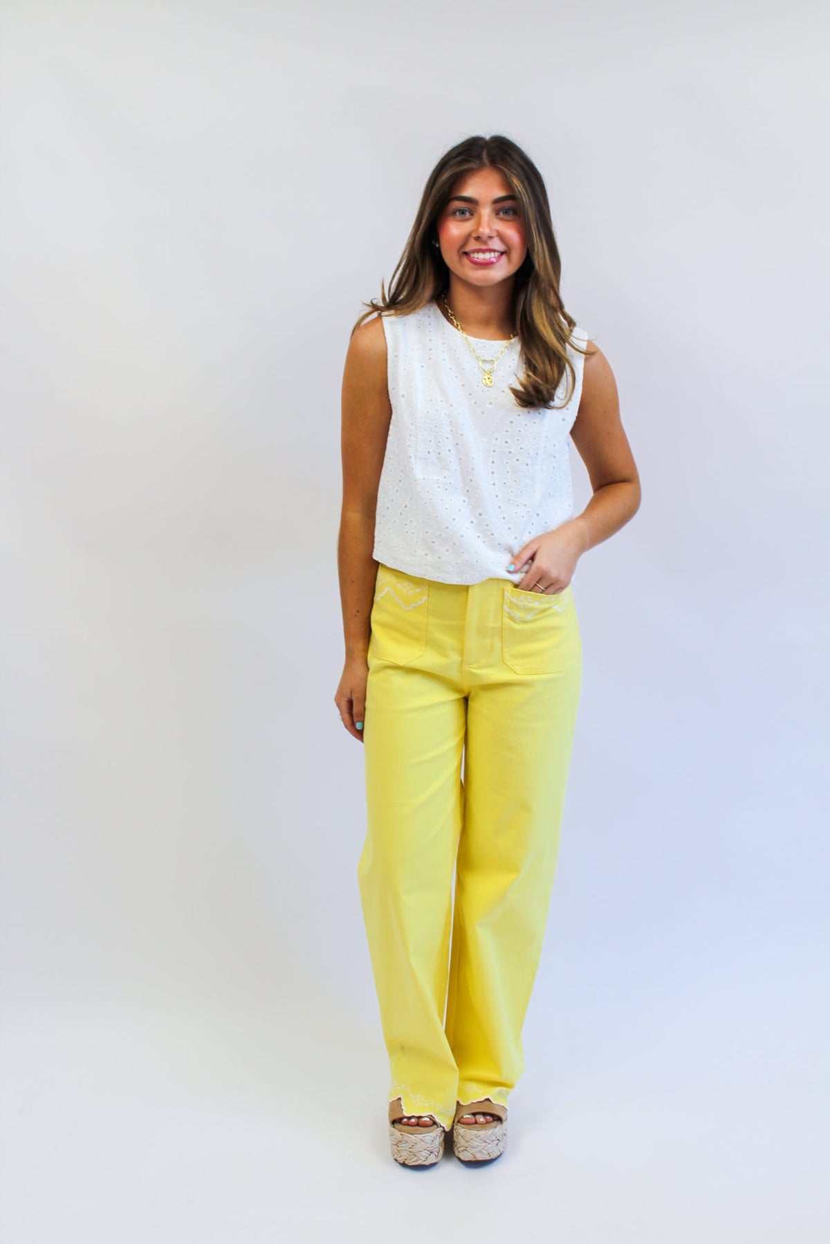 Soleil Stitch Pants