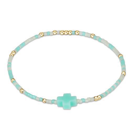 egirl Hope Unwritten Signature Cross Bracelet - What I Mint to Say