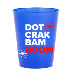 "Dot Crak Bam Boom" Party Cups
