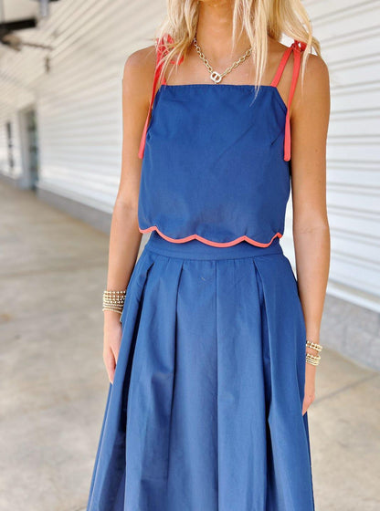 Camryn Navy Set