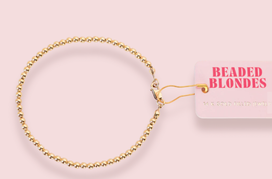 3mm Gold Clasp Bracelet
