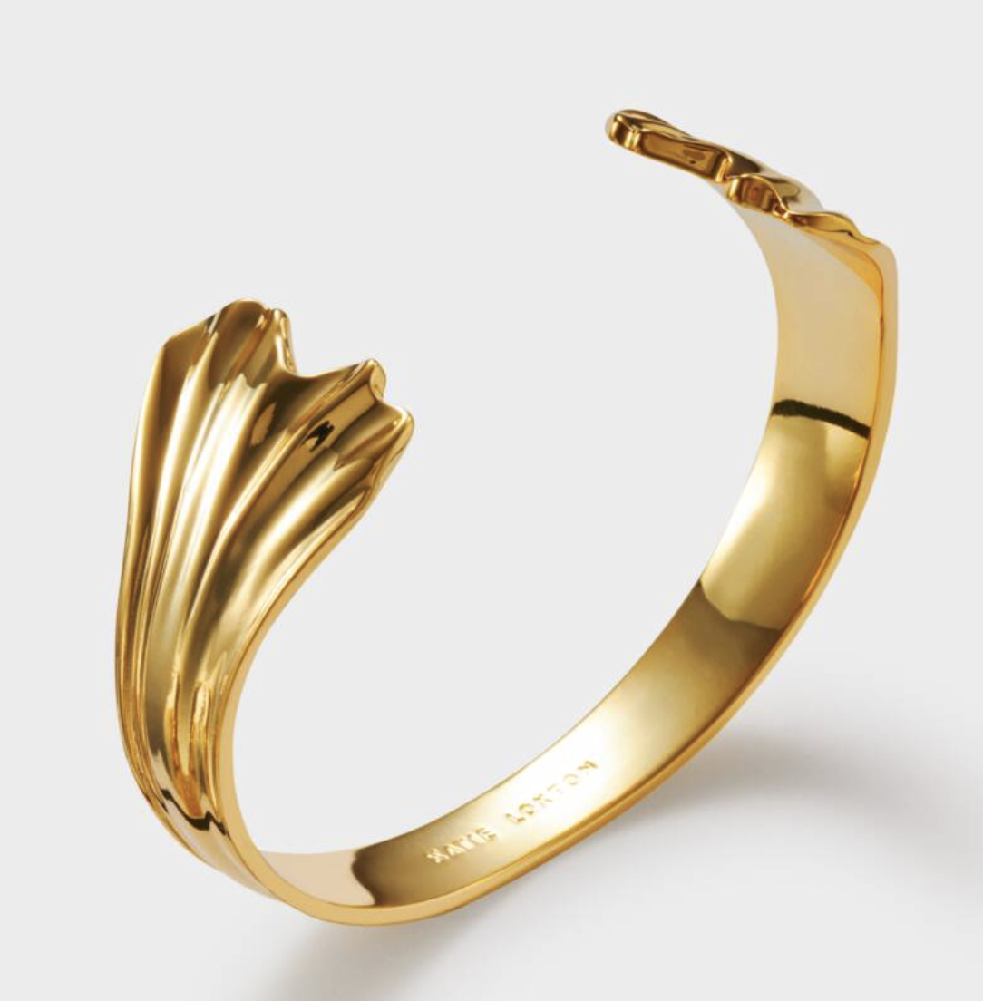 Floramour Bangle Gold Coated