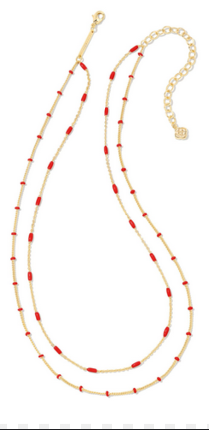 Dottie Gold Multi Strand Necklace