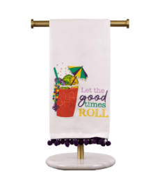 Mardi Gras Hand Towels