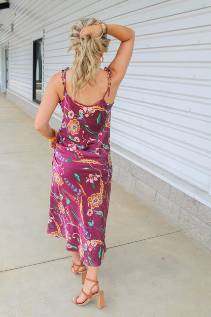 Florence Floral Midi Dress