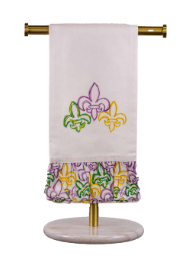 Mardi Gras Hand Towels