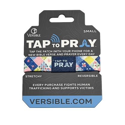 Tap To Pray Wristband - Patchwork Love Like Jesus