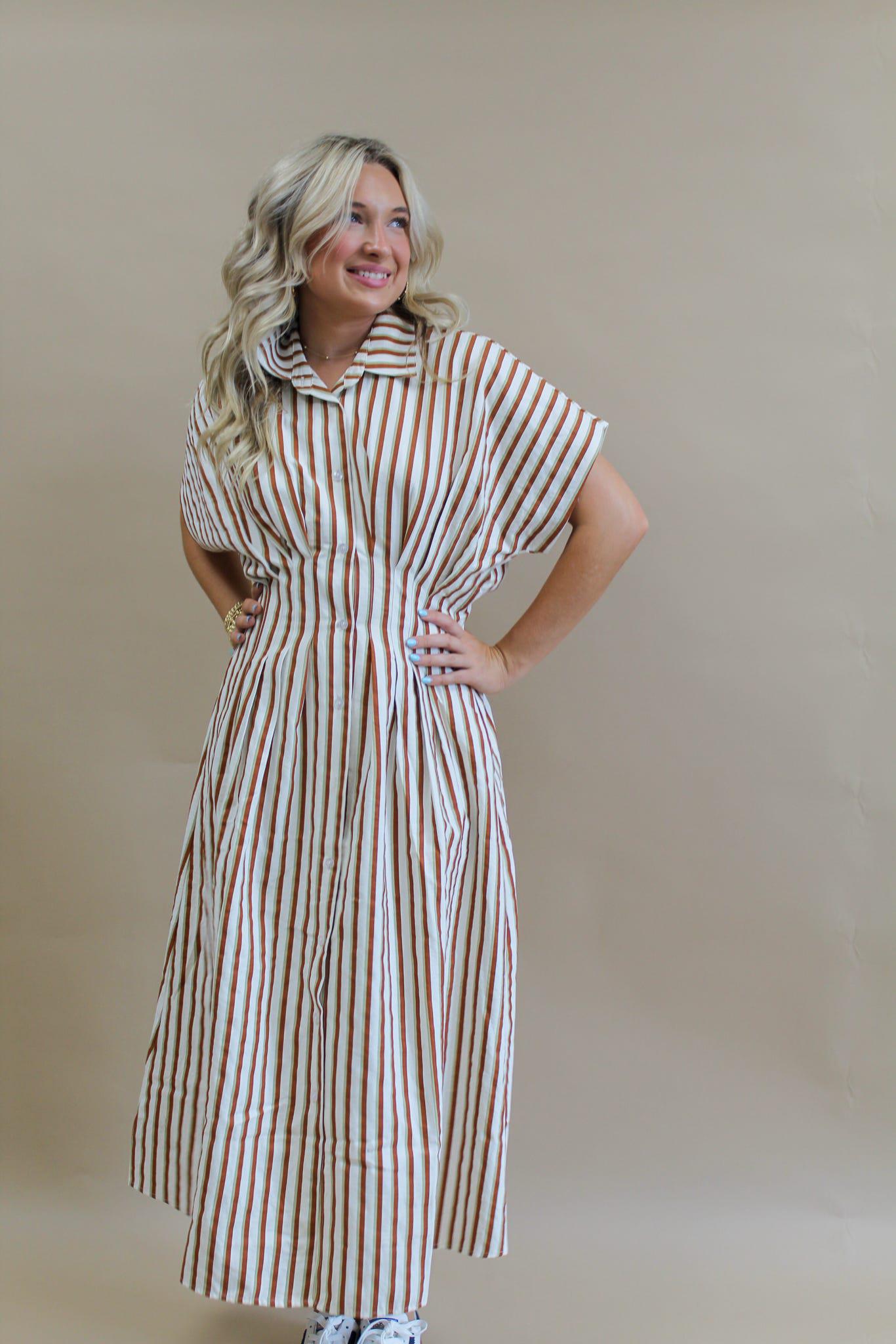 Carter Flutter Sleeve Maxi Dress
