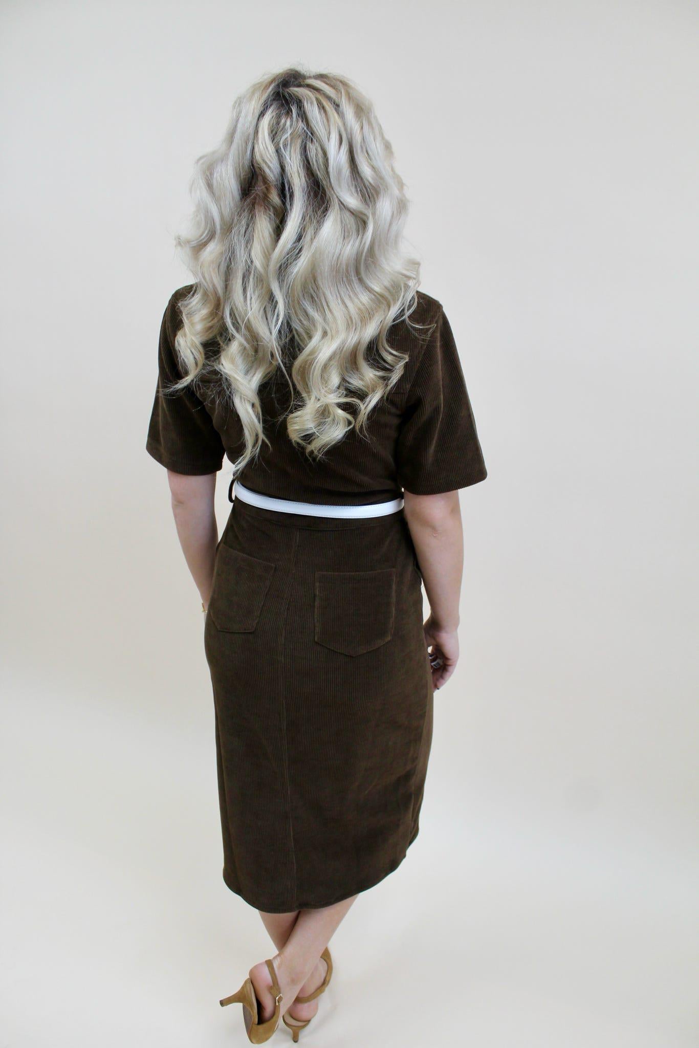 Callahan Corduroy Dress