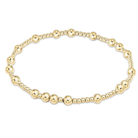 Extends - Hope Unwritten 4mm Bead Bracelet - Gold