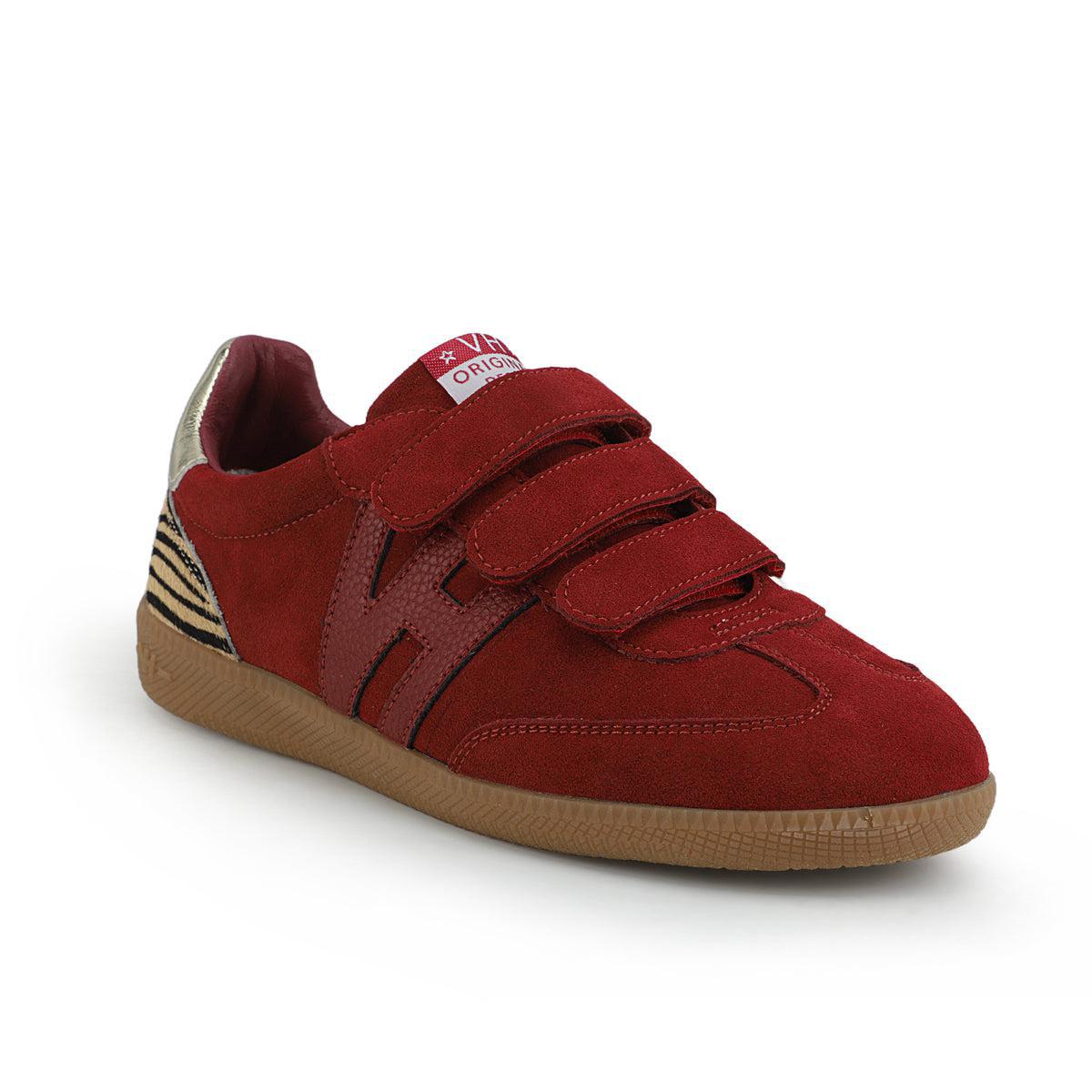 Coleen 1 Burgundy/Tiger