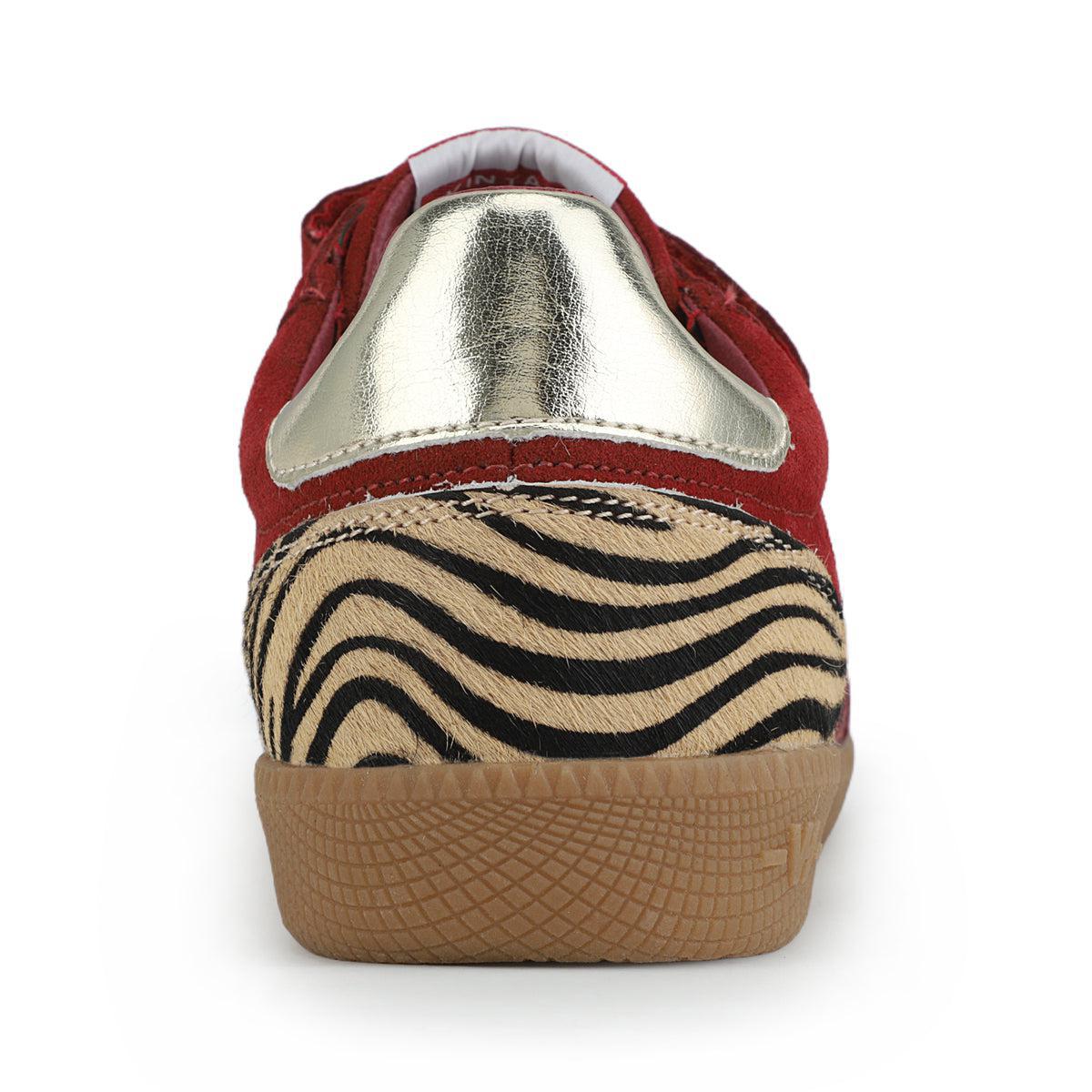 Coleen 1 Burgundy/Tiger