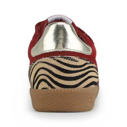 Coleen 1 Burgundy/Tiger